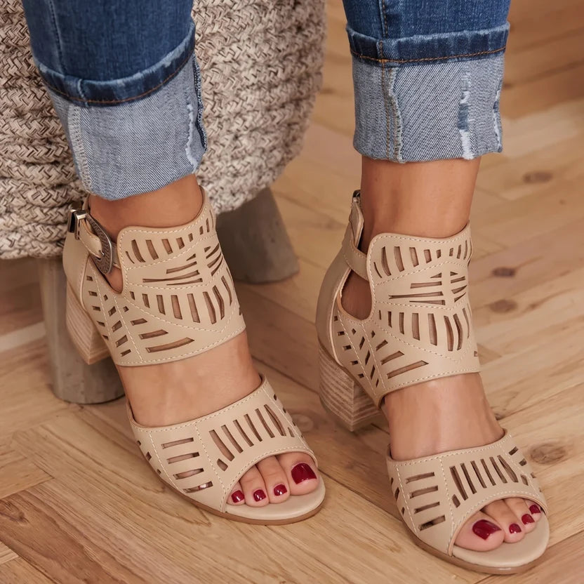 MARIELLE CUTOUT HEEL