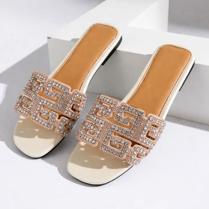 MONACO CRYSTAL SANDALS