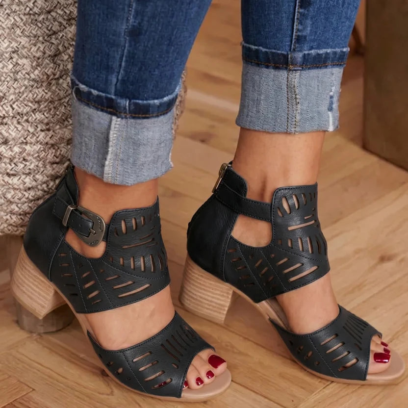 MARIELLE CUTOUT HEEL