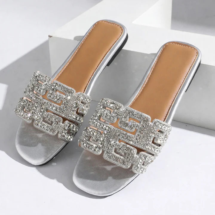 MONACO CRYSTAL SANDALS