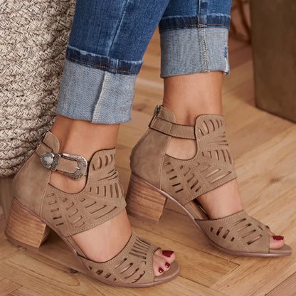 MARIELLE CUTOUT HEEL