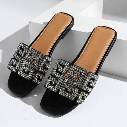 MONACO CRYSTAL SANDALS