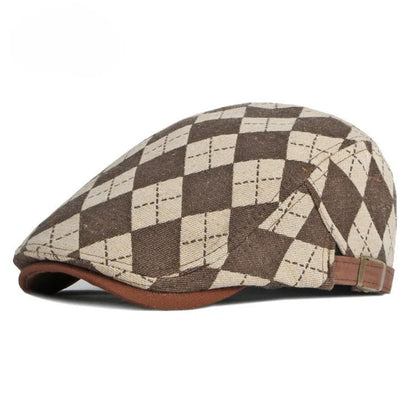 BRIARWOOD CHECKER CAP