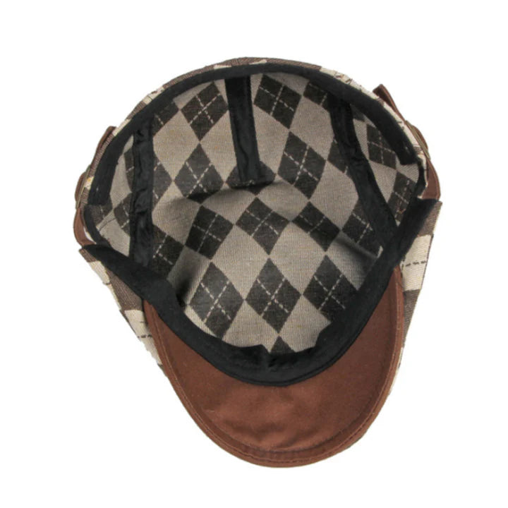BRIARWOOD CHECKER CAP