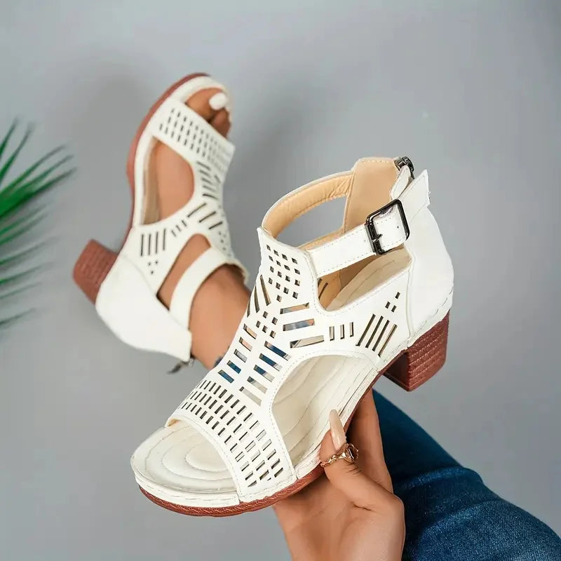 LIORA STRAP HEEL
