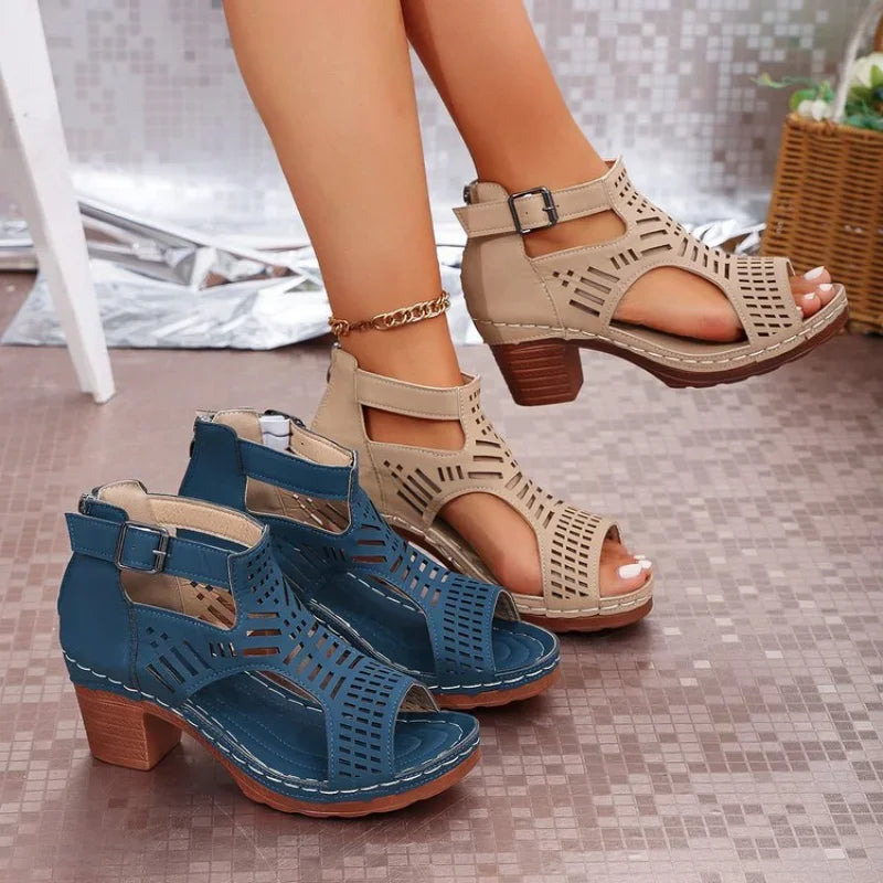 LIORA STRAP HEEL