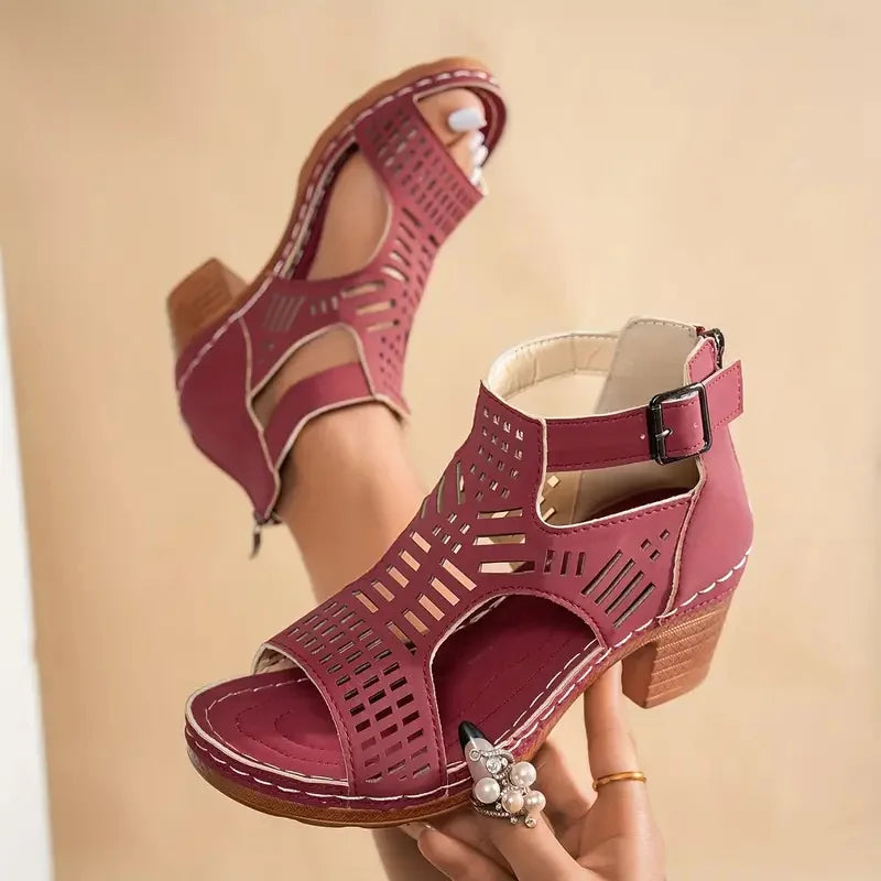 LIORA STRAP HEEL