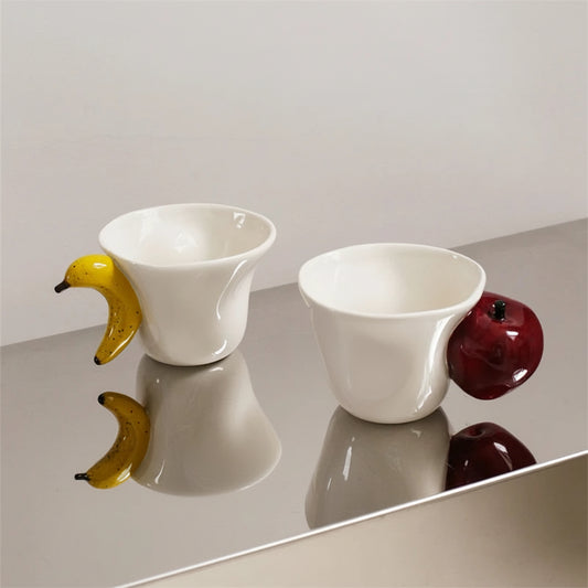 APPLE & BANANA MUG