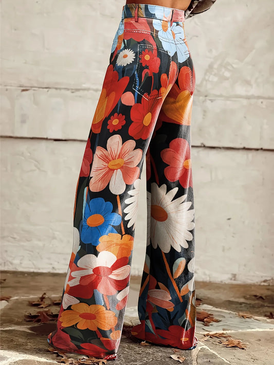 FLORAL DRIFT PANTS