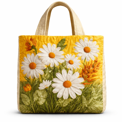 FLORAL QUILTED TOTE