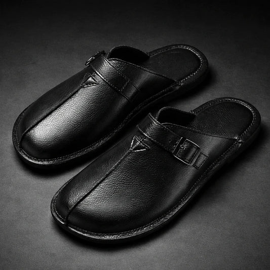 ARDEN LEATHER MULES