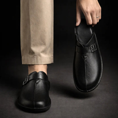 ARDEN LEATHER MULES