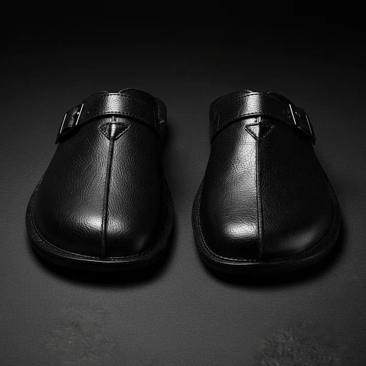 ARDEN LEATHER MULES