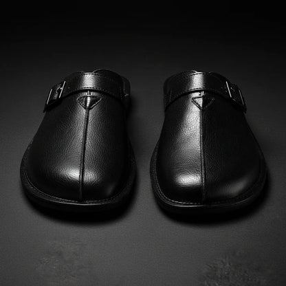 ARDEN LEATHER MULES