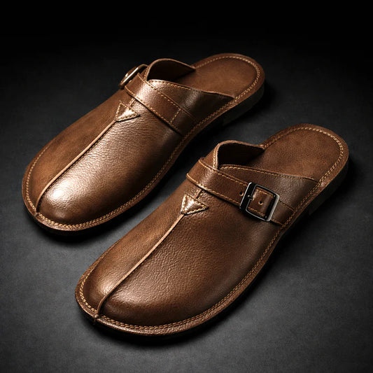 ARDEN LEATHER MULES